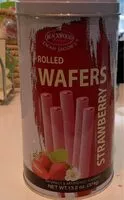 Mängden socker i rolled wafers strawberry