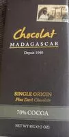 Mängden socker i Chocolat madagascar