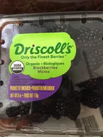 Mängden socker i Blackberries Mûres