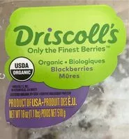 Mängden socker i Blackberry organic