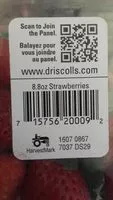 Mängden socker i Driscoll's strawberries