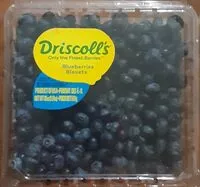 Mängden socker i Driscoll's Blueberries Bleuets