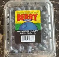 Mängden socker i Blueberries