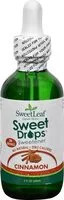 Mängden socker i Sweetleaf liquid stevia sweetener