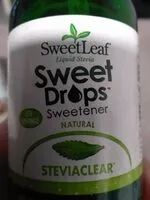 Mängden socker i Sweet drops liquid stevia sweetener steviaclear