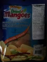Mängden socker i Dried mango