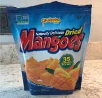 Mängden socker i Phillippine brand naturally delicious dried mangoes