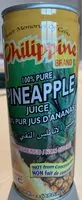 Mängden socker i Pineapple juice