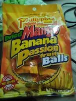 Mängden socker i Dried Mango Banana Passion Fruit Balls