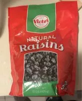 Mängden socker i Natural Raisins