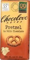 Mängden socker i Pretzel In Milk Chocolate