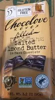 Mängden socker i Salted Almond Butter in Dark Chocolate