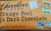 Mängden socker i Orange Peel In Dark Chocolate