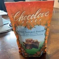 Mängden socker i Salted caramel hearfs