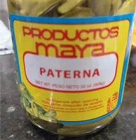 Mängden socker i Paterna