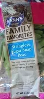 Mängden socker i Stringless sugar snap peas