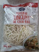 Mängden socker i kohlrabi "linguine"