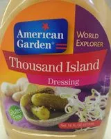 Mängden socker i Thousand island sauce