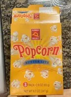 Mängden socker i Popcorn