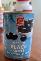Mängden socker i Black Olives