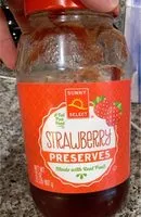 Mängden socker i Strawberry preserve