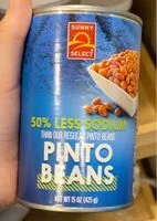 Mängden socker i 50% Pinto Beans