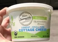 Mängden socker i Organic lowfat cottage cheese