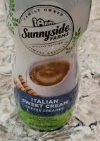 Mängden socker i Sunnyside farms Italian sweet cream coffee creamer