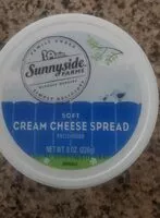 Mängden socker i Cream cheese