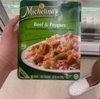Mängden socker i Beef and peppers