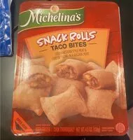 Mängden socker i Snack Rolls -Taco Bites-
