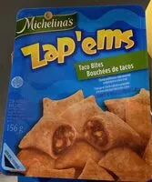 Mängden socker i Zap’ems taco bites