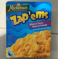 Mängden socker i Zap’ems Wheels And Cheese