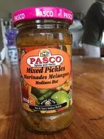 Mängden socker i Mixed pickles - Marinades Mélangées - Medium Hot