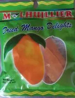 Mängden socker i Dried Mango Delights