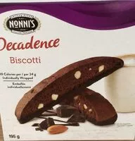 Mängden socker i Biscotti decadence