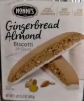 Mängden socker i Gingerbread Almond Biscotti
