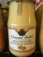 Mängden socker i Fallot dijon mustard