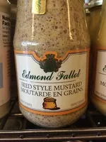 Mängden socker i Edmond fallot, seed style mustard