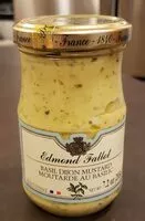 Mängden socker i Dijon mustard with basil