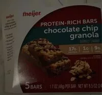 Mängden socker i meijer chocolate chip granola