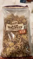 Mängden socker i RAW WALNUTS