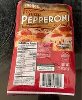 Mängden socker i Sliced Pepperoni