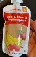 Mängden socker i Apple, Banana, Strawberry