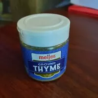 Mängden socker i Meijer GROUND THYME