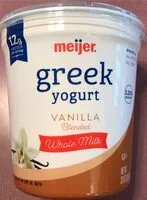 Mängden socker i greek yogurt whole milk