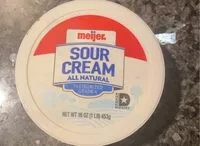 Mängden socker i All Natural Sour Cream