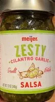 Mängden socker i Zesty Cilantro Garlic Salsa