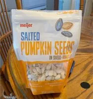 Mängden socker i Salted pumpkin seeds