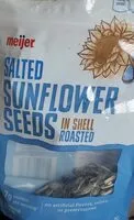 Mängden socker i Salted sunflower seeds